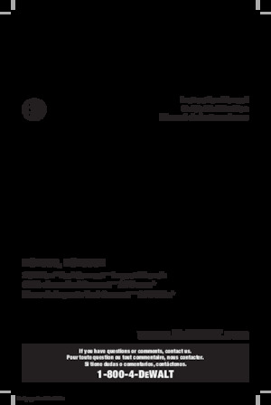Akku-Schlagschrauber & Schraubenschlüssel DEWALT DCF896P2