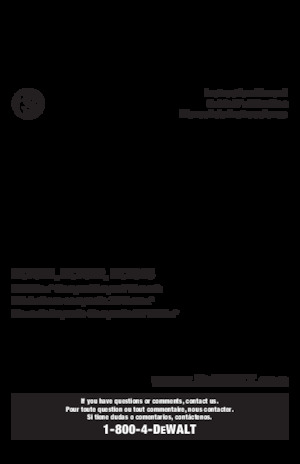 Akku-Schlagschrauber & Schraubenschlüssel DEWALT DCF923B