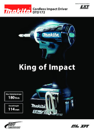 Akku-Schlagschrauber & Schraubenschlüssel Makita DTD172