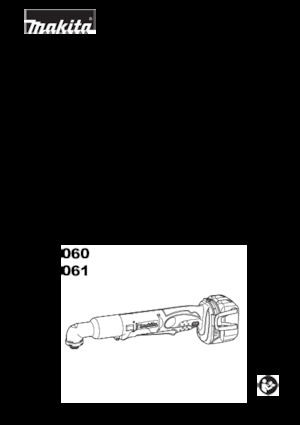 Akku-Schlagschrauber & Schraubenschlüssel Makita DTL061 