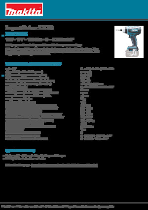 Akku-Schlagschrauber & Schraubenschlüssel Makita DTP141Z
