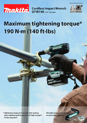 Akku-Schlagschrauber & Schraubenschlüssel Makita DTW190