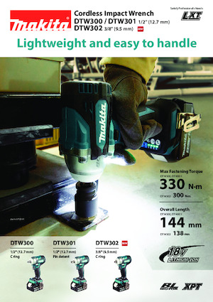 Akku-Schlagschrauber & Schraubenschlüssel Makita DTW300 