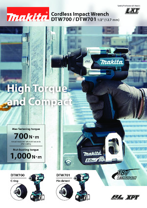 Akku-Schlagschrauber & Schraubenschlüssel Makita DTW700 