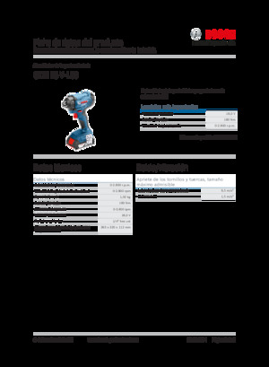 Akku-Schlagschrauber & Schraubenschlüssel Bosch GDR 18V-160