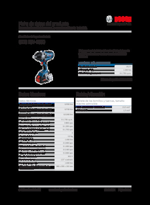 Akku-Schlagschrauber & Schraubenschlüssel Bosch GDS 18V-1000