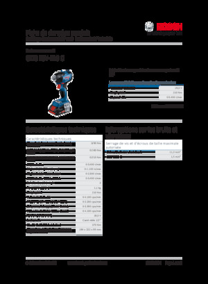 Akku-Schlagschrauber & Schraubenschlüssel Bosch GDS 18V-210 C
