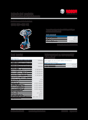 Akku-Schlagschrauber & Schraubenschlüssel Bosch GDS 18V-450 HC