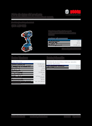 Akku-Schlagschrauber & Schraubenschlüssel Bosch GDX 18V-200