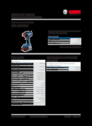 Akku-Schlagschrauber & Schraubenschlüssel Bosch GDX 18V-210 C