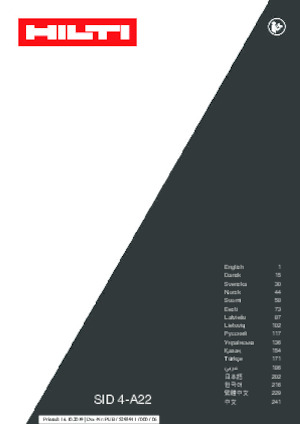 Akku-Schlagschrauber & Schraubenschlüssel Hilti SID 4-A22
