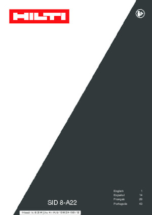 Akku-Schlagschrauber & Schraubenschlüssel Hilti SID 8-A22 