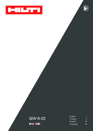 Akku-Schlagschrauber & Schraubenschlüssel Hilti SIW 6-22 ½ 