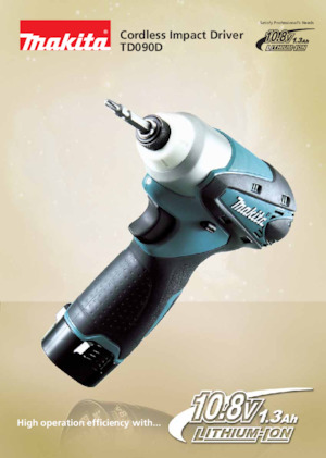 Akku-Schlagschrauber & Schraubenschlüssel Makita TD090D