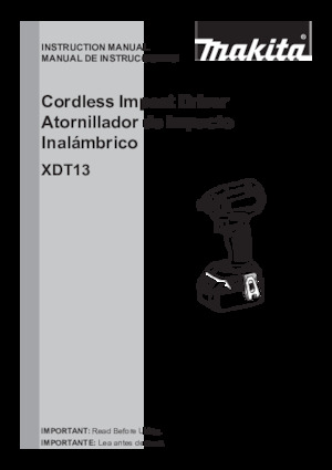 Akku-Schlagschrauber & Schraubenschlüssel Makita XDT131