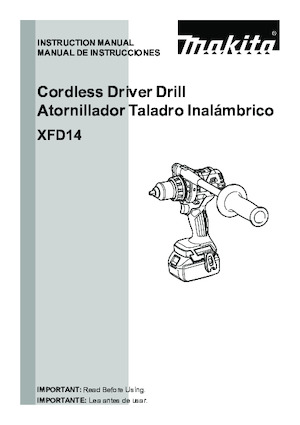 Akku-Schlagschrauber & Schraubenschlüssel Makita XDT14T