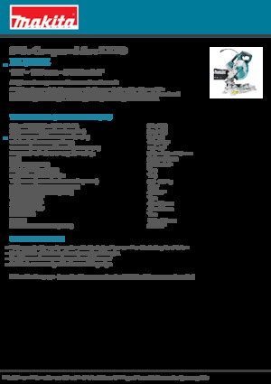 Akku-Gehrungssägen Makita DLS600Z
