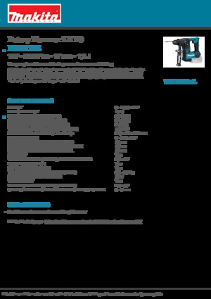 Akku-Bohrhämmer SDS Makita DHR171Z