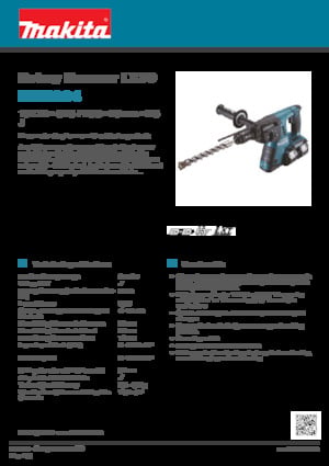 Akku-Bohrhämmer SDS Makita DHR264