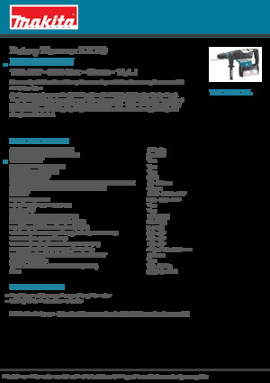 Akku-Bohrhämmer SDS Makita DHR400ZKUN