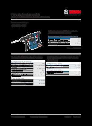 Akku-Bohrhämmer SDS Bosch GBH 18V-26F
