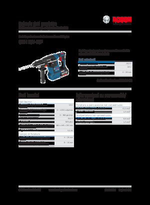 Akku-Bohrhämmer SDS Bosch GBH 18V-26F