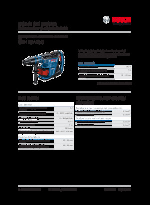 Akku-Bohrhämmer SDS Bosch GBH 18V-40 C