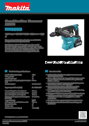Akku-Bohrhämmer SDS Makita HR009G