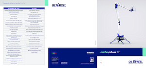 Gelenkarbeitsbühnen auf Raupen Oil & Steel Octoplus 17