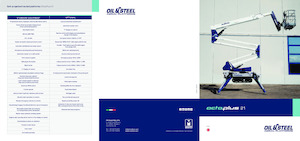 Gelenkarbeitsbühnen auf Raupen Oil & Steel Octoplus 21