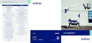 Gelenkarbeitsbühnen auf Raupen Oil & Steel Octoplus 21