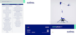 Gelenkarbeitsbühnen auf Raupen Oil & Steel Octoplus 21