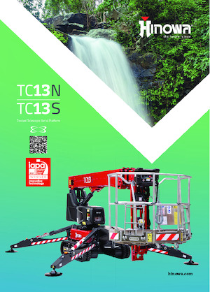 Gelenkarbeitsbühnen auf Raupen Hinowa TeleCrawler 13S