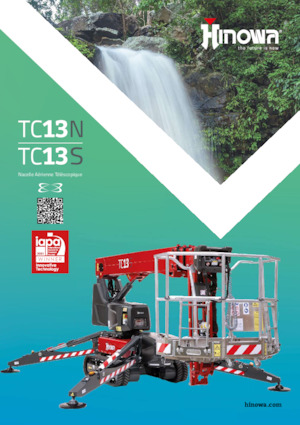 Gelenkarbeitsbühnen auf Raupen Hinowa TeleCrawler 13S