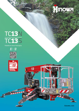 Gelenkarbeitsbühnen auf Raupen Hinowa TeleCrawler 13S