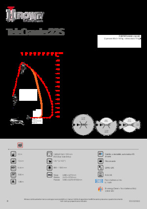 Gelenkarbeitsbühnen auf Raupen Hinowa TeleCrawler 22S