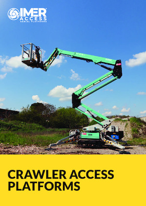 Gelenkarbeitsbühnen auf Raupen Imer IM R 15 DA