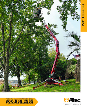 Gelenkarbeitsbühnen auf Raupen TEUPEN TL42A