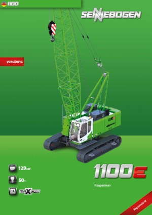 Raupenkrane-GA Sennebogen 1100