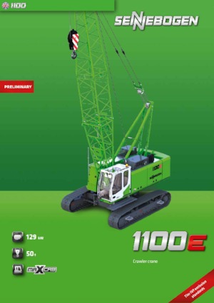Raupenkrane-GA Sennebogen 1100