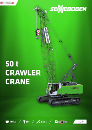 Raupenkrane-GA Sennebogen 1100G