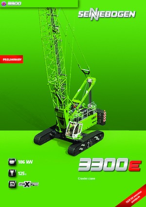 Raupenkrane-GA Sennebogen 3300