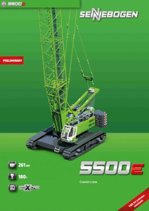 Raupenkrane-GA Sennebogen 5500