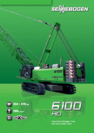 Raupenkrane-GA Sennebogen 6100 HD