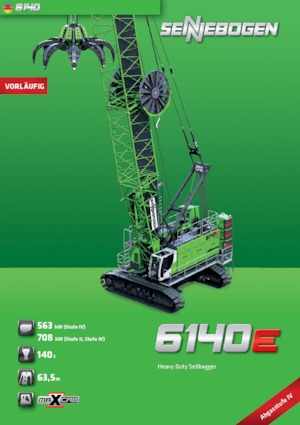 Raupenkrane-GA Sennebogen 6140 HD
