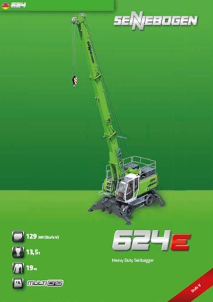 Raupenkrane-GA Sennebogen 624 HD