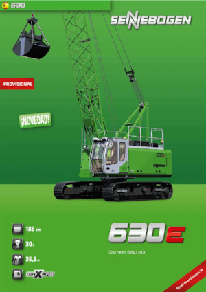 Raupenkrane-GA Sennebogen 630E
