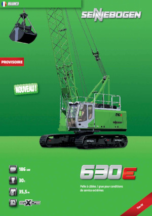 Raupenkrane-GA Sennebogen 630E