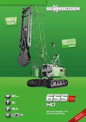 Raupenkrane-GA Sennebogen 655 HD