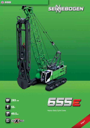 Raupenkrane-GA Sennebogen 655E